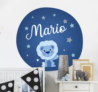 Vauva leijona kuva valokuvatapetti - Tenstickers
