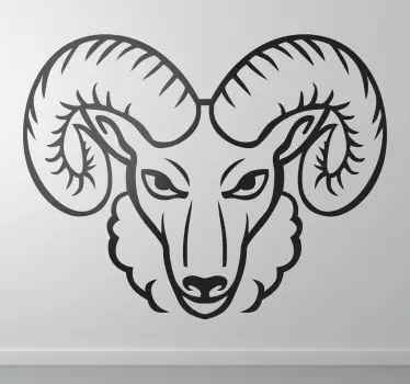 Vihainen ram tarra - Tenstickers