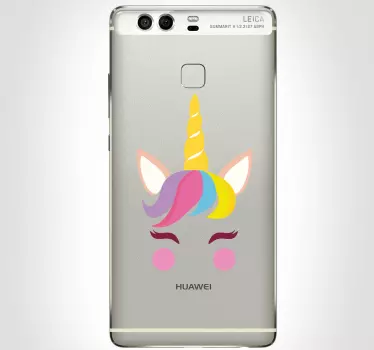 Yksisarvinen huawei -puhelintarra - Tenstickers