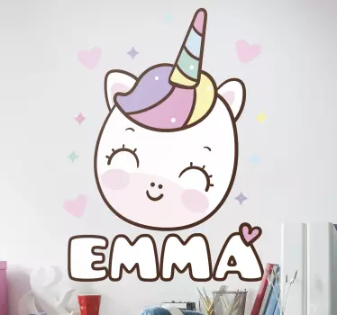 Yksisarvinen nimellä tarinatarrat - Tenstickers
