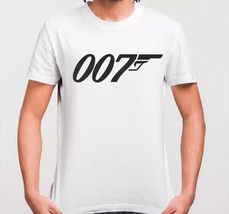 007 james bond mukautettu t-paita - Tenstickers