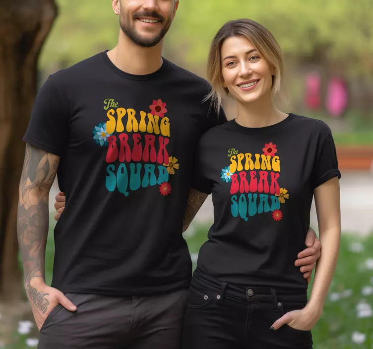 Kevätloman joukkue Couple t shirts - Tenstickers