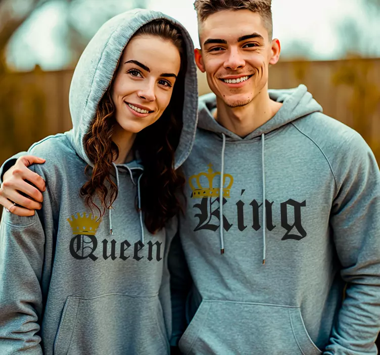 Kuninkaiden Couple Hoodies - Tenstickers
