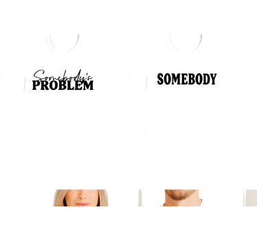 Jonkun murhe parin t-paita - Tenstickers