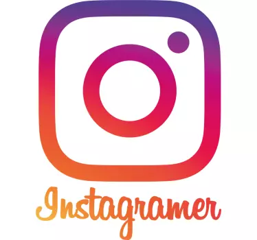 Instagramer influencer äiti ja lapset t-paita - Tenstickers