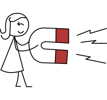 Sydänmagneetti Couple t shirts - Tenstickers