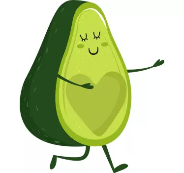 Onnellinen avokado Couple t shirts - Tenstickers