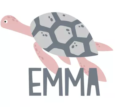 Pehmeä väri kilpikonnat lasten paita - Tenstickers