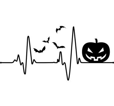 Onnellinen paita halloween - Tenstickers