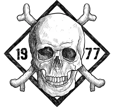 Henkilökohtainen terryfing-luuranko paita halloween - Tenstickers