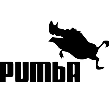 Pumba-paita paita isänpäivälle - Tenstickers