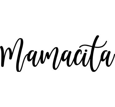 Mamacita ja chiquitita tpaita äiti tytär - Tenstickers