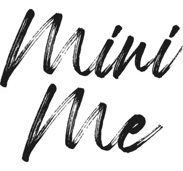Minä ja mini me paita tpaita äiti tytär - Tenstickers