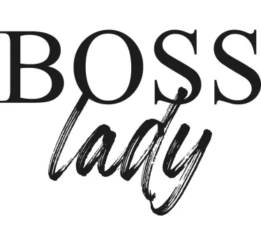 Boss lady ja vauvan paita tpaita äiti tytär - Tenstickers