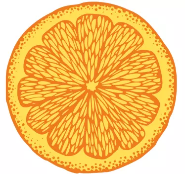 Kirkkankeltainen sitruuna t-paita - Tenstickers