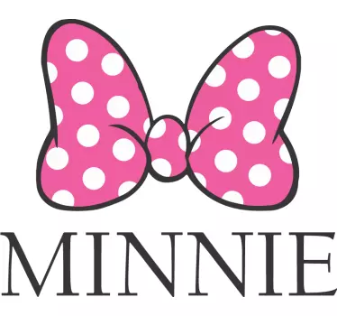 Minnie hiiri solki pari äiti ja tytär t-paita - Tenstickers