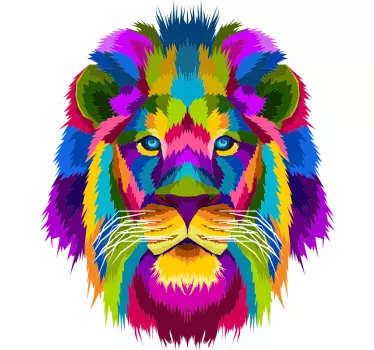 Leijona ja leijona samanlaiset paidat - Tenstickers