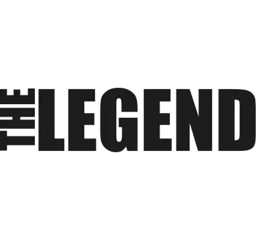 Lauseen legenda ja perintö isälle ja pojalle samanlaiset paidat - Tenstickers