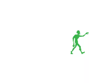 Evoluutio zombikonsepti t-paita - Tenstickers
