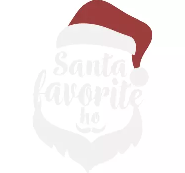 Santas suosikki paita jouluun - Tenstickers