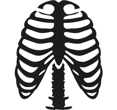 Kylkiluiden luuranko paita halloween - Tenstickers