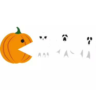Pac man halloween paita halloween - Tenstickers