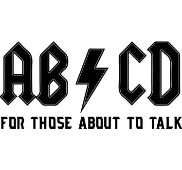 Abc viehätys vauvoille t-paita - Tenstickers