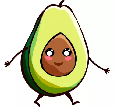 Banaani ja avokado samanlaiset paidat - Tenstickers