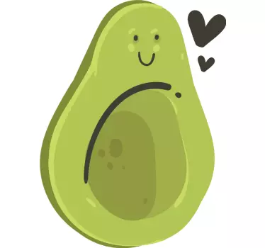 Söpö avokado samanlaiset paidat - Tenstickers