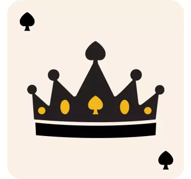 King queen -korttikuvio samanlaiset paidat - Tenstickers