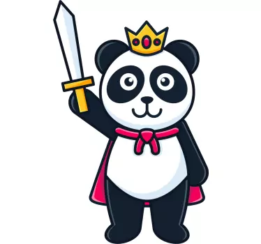 Kuningas pandan seikkailu lasten t-paita - Tenstickers