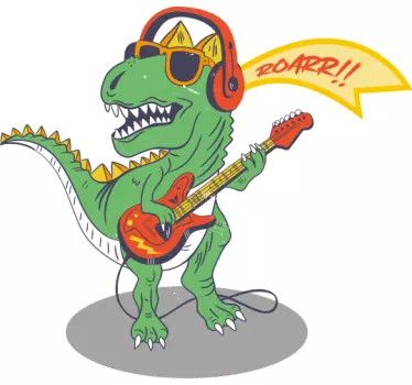 Rock and roll t rex paita lapselle - Tenstickers