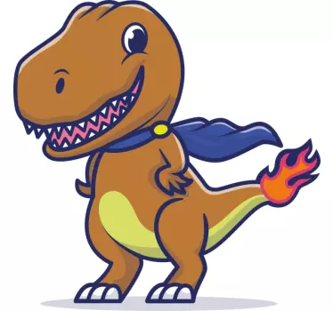 Supersankari dino paita lapselle - Tenstickers