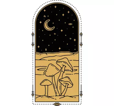 Sieni maiseman suunnitteluun t-paita - Tenstickers