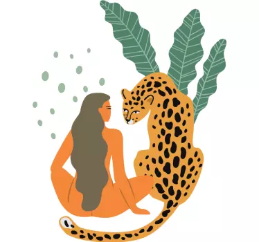 Kissamainen yhteyden hetki äiti ja tytär t-paita - Tenstickers