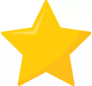 Vauvalle t-paita kirkas tähti muoto - Tenstickers
