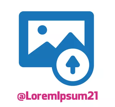 Monivärinen instagram -koodi t -paita ostoksille - Tenstickers