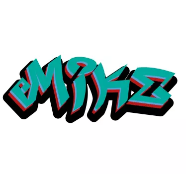 Villi tyyli king graffiti paita - Tenstickers