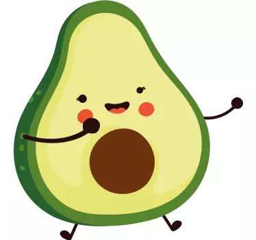 Camiseta aguacates sarjakuva samanlaiset paidat - Tenstickers
