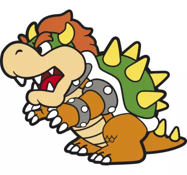 Camiseta de bowser paita lapselle - Tenstickers