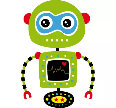 Camiseta -robotti paita lapselle - Tenstickers