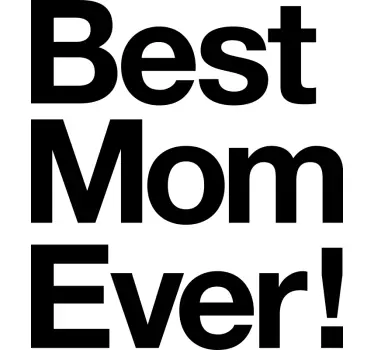 Camiseta la mejor madre del mundo paita äitienpäivälle - Tenstickers