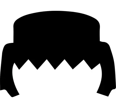 Hauskat keltaiset hiukset lasten t-paita - Tenstickers