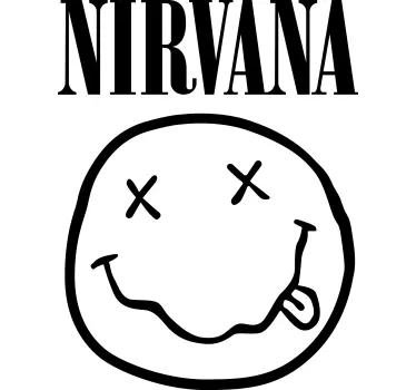 Nirvana logo t-paita - Tenstickers