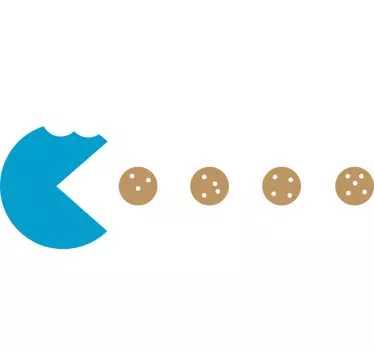 Värikäs keksihirviöt-paita - Tenstickers