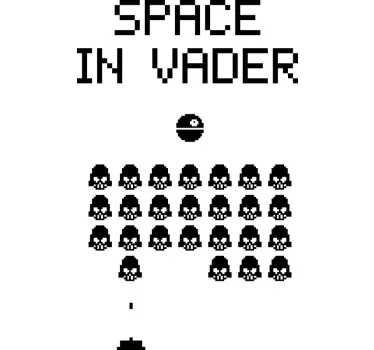 Avaruus vaatteessa t-paita - Tenstickers