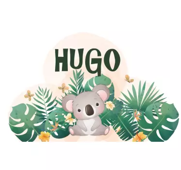 Söpö koala halauksessa vauvalle t-paita - Tenstickers
