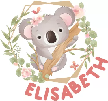 Söpöjä eläimiä koala nimellä t paitoja vauvoilla - Tenstickers
