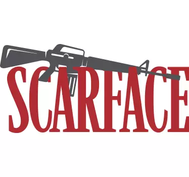 Scarface graafinen t-paita - Tenstickers