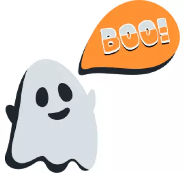 Söpö kummituspaita lasten t-paita - Tenstickers